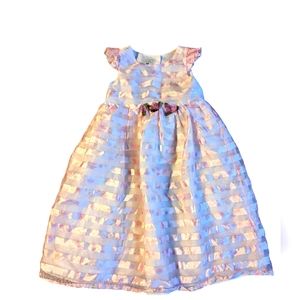 Toddler Girls Pink Party Dress